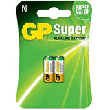 GP 910A LR1 (N) 1.5V ALKALİN KISA PİL 2Lİ PAKET (5042)