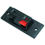 HOPARLÖR TERMİNALİ İKİLİ UZUN DİKDÖRTGEN (IC-249)  (2 CM X 5.5 CM) (5042)