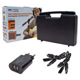 MAGICVOICE MV-19588 UHF KABLOLU MİK İ KABLOSUZ A ÇEVİRİCİ SET(XRL Lİ) (5042)