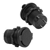 IC-266C PANO TİPİ USB 8-32V GİRİŞ 5V 1A / 5V 2.1A ÇIKIŞ KULAKSIZ 30MM USB (5042)
