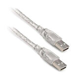 USB ERKEK-ERKEK KABLO 3 METRE ŞEFFAF (5042)