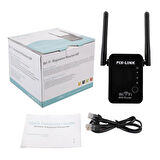 300 MBPS 2.4GHZ WİFİ REPEATER+AP DESTEKLİ SİNYAL GENİŞLETİCİ (5042)