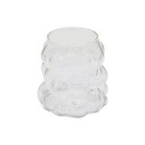 BONCUKLU - BOĞUMLU CAM BARDAK 340ML KAHVE - SUNUM - MEŞRUBAT (5042)