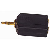 3.5 MM STEREO ERKEK/6.3 MM STEREOX2 DİŞİ ÇEVİRİCİ JACK (5042)