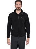 Trespass Siyah Dik Yaka Polar Sweatshırt MAFLFLJ20009