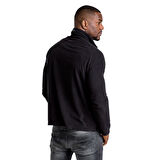 Trespass MAFLMFN10001 Blackford Male Microfleece AT100 Black Erkek Polar