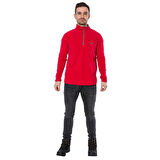Trespass MAFLMFN10001 Blackford Male Microfleece AT100 Red Erkek Polar