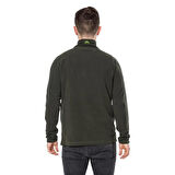 Trespass MAFLMFN10001 BLACKFORD - MALE MICROFLEECE AT100 Olive Erkek Polar