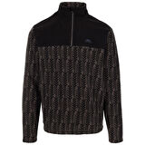 Trespass MAFLMFTR0009 Embleton Male MicroFleece AT100 Storm Grey Erkek Polar