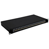 LEGRAND 032162 24 PORT DUBLEX LC FİBER OPTİK PATCH PANEL (24 ADET LC DUBLEX COUPLER-EK KASETİ) 