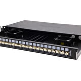 LEGRAND 032162 24 PORT DUBLEX LC FİBER OPTİK PATCH PANEL (24 ADET LC DUBLEX COUPLER-EK KASETİ) 