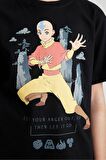 DeFacto Erkek Çocuk Avatar the Last Airbender Bisiklet Yaka Kısa Kollu Tişört C0381A824SMBK81