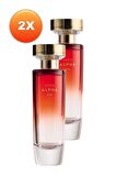 Avon Alpha EDP Çiçeksi Kadın Parfüm 2x50 ml  
