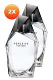 Avon Perceive Erkek Parfüm Edt 100 Ml. İkili Set