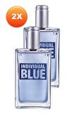 Avon Individual Blue Erkek Parfüm Edt 100 Ml. İkili Set