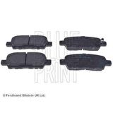 ARKA FREN BALATASI NISSAN QASHQAI J10 2007 2013 XTRAIL 2007 2013 PARTHFINDER 2013- KOLEOS 2008- - BLUEPRINT ADN142113
