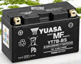 Yuasa YT7B-BS 6,8 Amper 12V 110 CCA Motosiklet Aküsü (Bakım Gerektirmez),yt7bbs
