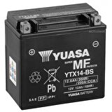 Yuasa YTX14-BS 12 Volt 6 Ah 200 CCA Bakım Gerektirmeyen Motosiklet Aküsü,ytx14bs
