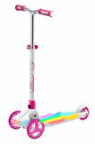 3 Tekerlekli Katlanabilir Colour Burst Işıklı Scooter: Gökkuşağı Senin Scooterında Canlanıyor!