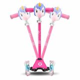 Evo 3 Tekerlekli Unicorn Işıklı Mini Cruiser Scooter