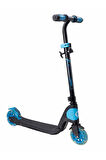 2 Tekerlekli Katlanabilir Light Speed Işıklı Mavi Scooter ile Her Yolculuk Bir Keşif!