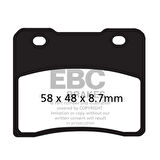 EBC FA102 SUZUKI RG250 , GSX400 ÖN FREN BALATASI