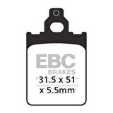 EBC SFA186 VESPA PX150 , PX200 98-07 ÖN FREN BALATASI