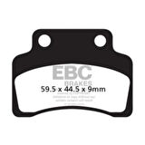 EBC SFA235 SCOOTER DISC PADC SET BALCK E327