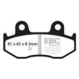 EBC SFA411HH SINTER SCOOTER PERFORMANS BALATASI