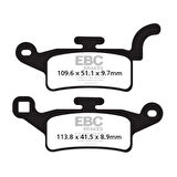 EBC SFA492 SCOOTER FREN BALATASI