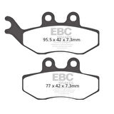 EBC SFAC194 PIAGGIO - VESPA GRIMECA CALIPER , YAMAHA XT125 X CARBON ÖN FREN BALATAS