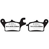 EBC SFA655 YAMAHA TRICITY 125 14-18 ÖN SAĞ FREN BALATASI