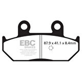EBC SFAC412 SUZUKI BURGMAN AN400/650 07-15 CARBON ARKA FREN BALATASI