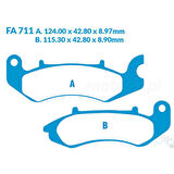 EBC FA711 BENELLI TNT125 - BN125 ÖN FREN BALATASI