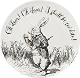 Mikasa x V&A Alice In Wonderland Porselen Fine China 21cm Pasta Tabak Seti 4lü
