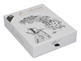 Mikasa x V&A Alice In Wonderland Paslanmaz Çelik Porselen Saplı Pasta Çatalı 4lü