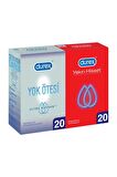 Durex Yok Ötesi Ultra Kaygan+Yakın Hisset Prezervatif 40'lı Ekonomik Paket