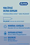 Durex Yok Ötesi Ultra Kaygan+Yakın Hisset Prezervatif 40'lı Ekonomik Paket