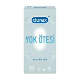 Durex Yok Ötesi Ekstra İnce Ekstra His Prezervatif 10'lu