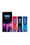 Durex Hisset 50ml + Çilek Jel 50ml + Intense Uyarıcı Jel + Extreme Anal Kayganlaştırıcı Jel 50ml