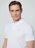 Hackett Beyaz Erkek Polo T-Shirt HM562363