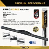 Trico FORCE MULTIFIT Tek Silecek 750mm