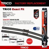 Trico EXACTFIT Takım Silecek Seti 750/700mm