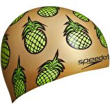 SPEEDO ÇOCUK SİLİKON YÜZÜCÜ BONESİ SLOGAN PRT CAP JU ASSORTED  8-08386A851-1