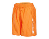 Speedo Lacivert Erkek Çocuk Yüzme Şortu 8-01325B413 Challenge 15 Wsht Jm Orange White