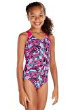 Speedo 8-07386B - Endurance 10 Kız Çocuk Yüzücü Mayosu