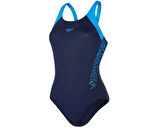 Speedo Lacivert Kadın Mayosu 8-108213163 Boom Spl Msbk Af Navy Blu