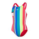 SPEEDO KIZ ÇOCUK ANTRENMAN MAYOSU DIGI PLMT PSBK JF RED/YELLOW 8-12676F375