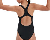 Speedo Eco End Medalist Kız Çocuk Yüzücü Mayosu 8-134570001 Siyah