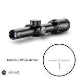 HAWKE Frontier 30mm SFP 1-6x24 IR (Tactical Dot 6x) Yivli Tüfek Dürbünü 18402